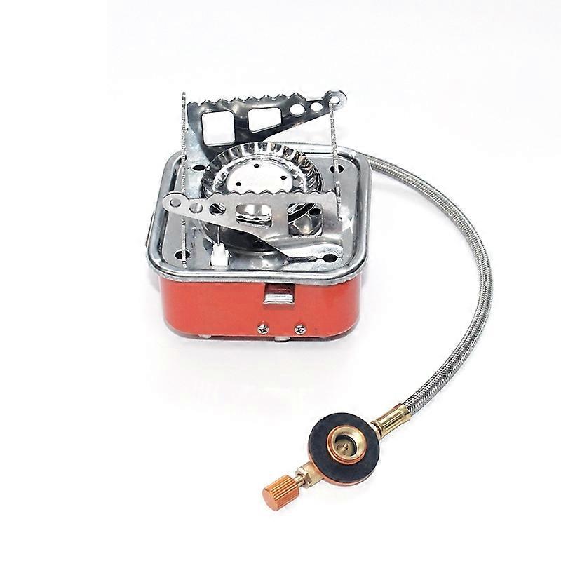 Outdoor Portable Gas Stove, Style: Square (Threaded Interface) Square (Threaded Interface)