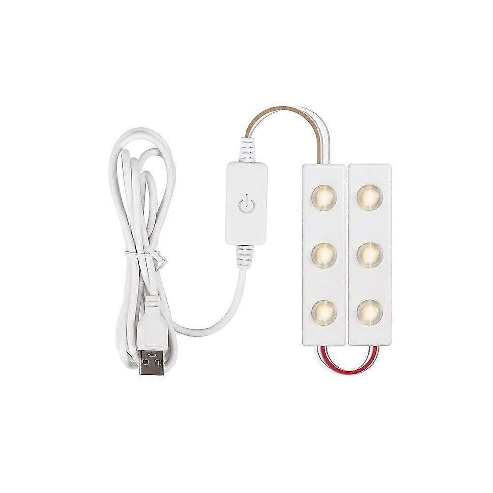 2 in 1 LED Spiegel Frontleuchte USB Touch Sensor Schalter Make-up Live Broadcast Fülllicht 2 in 1 Berührungssensor