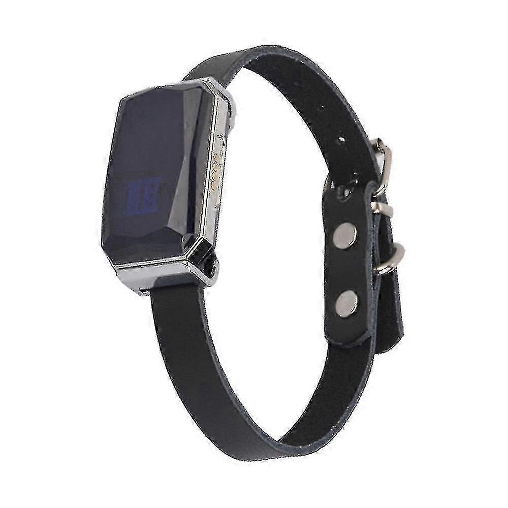 Waterproof black collar gps trackers