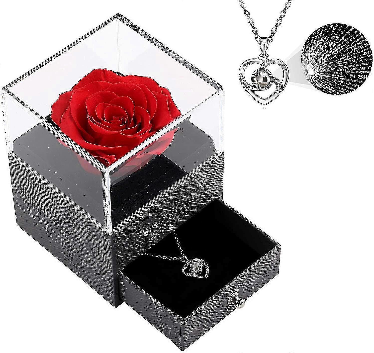 Gift In 100 Languages, Eternal Rose Gift