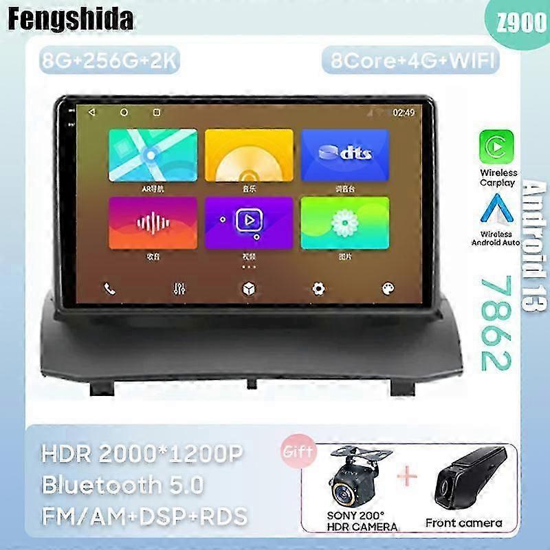Android Radio For Ford Fiesta MK7 2009 -2017 Mirror Link Touch Screen Stereo Head Unit Intelligent System Car Multimedia Player