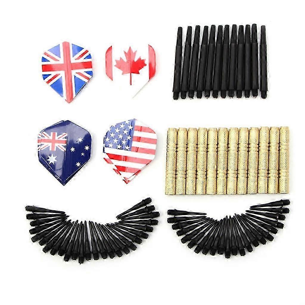 12Pcs Soft Tip Darts Kit Plastic Tip Darts Set, Attach Extra 36 Replacement Tips