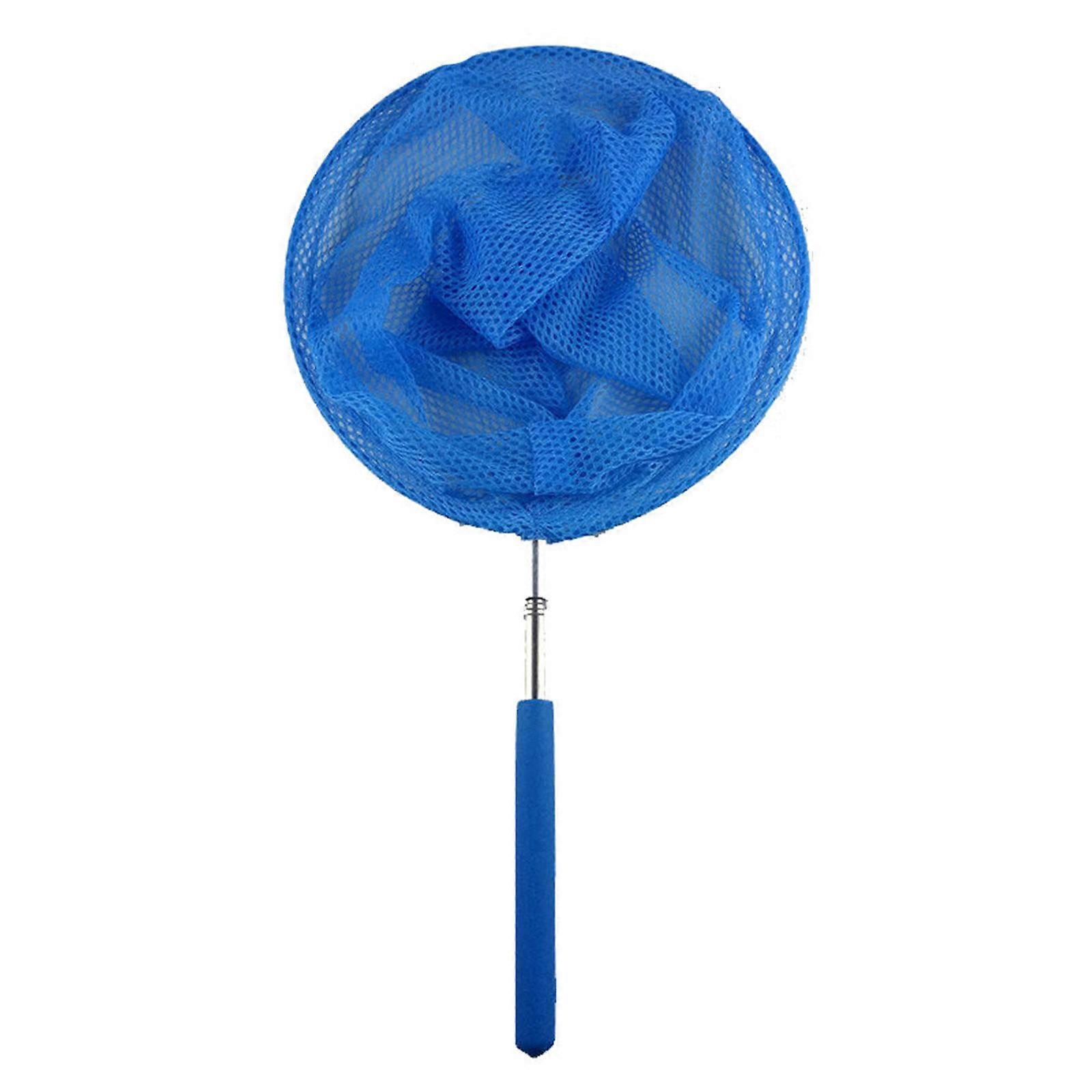 Kids Extendable Fishing Insect Net Telescopic Handle Toy Fishing Net 20Cm