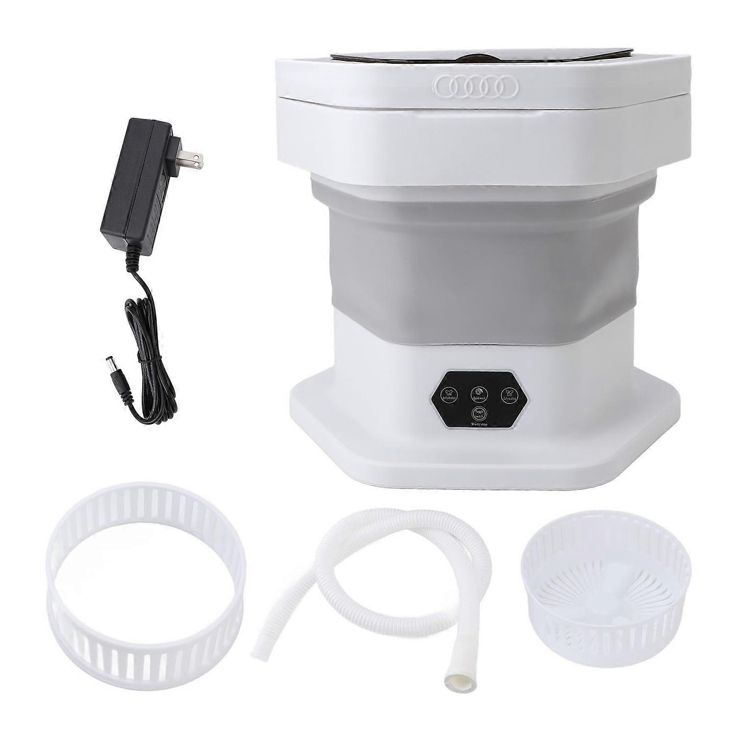 Mini Foldable Washer Wash and Spin Combo Ultra Cleaning Portable Travel Washer for Baby Clothes Unde
