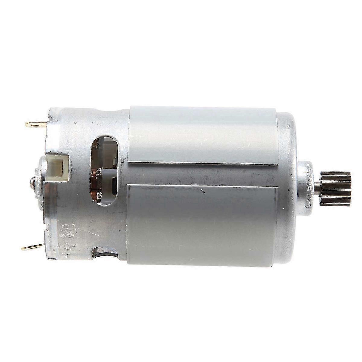 Moteur à courant continu RS550 8,2 mm 14 dents Mini moteur à engrenages 21V 29800RPM Moteur de scie électrique adapté à la récréation alternative