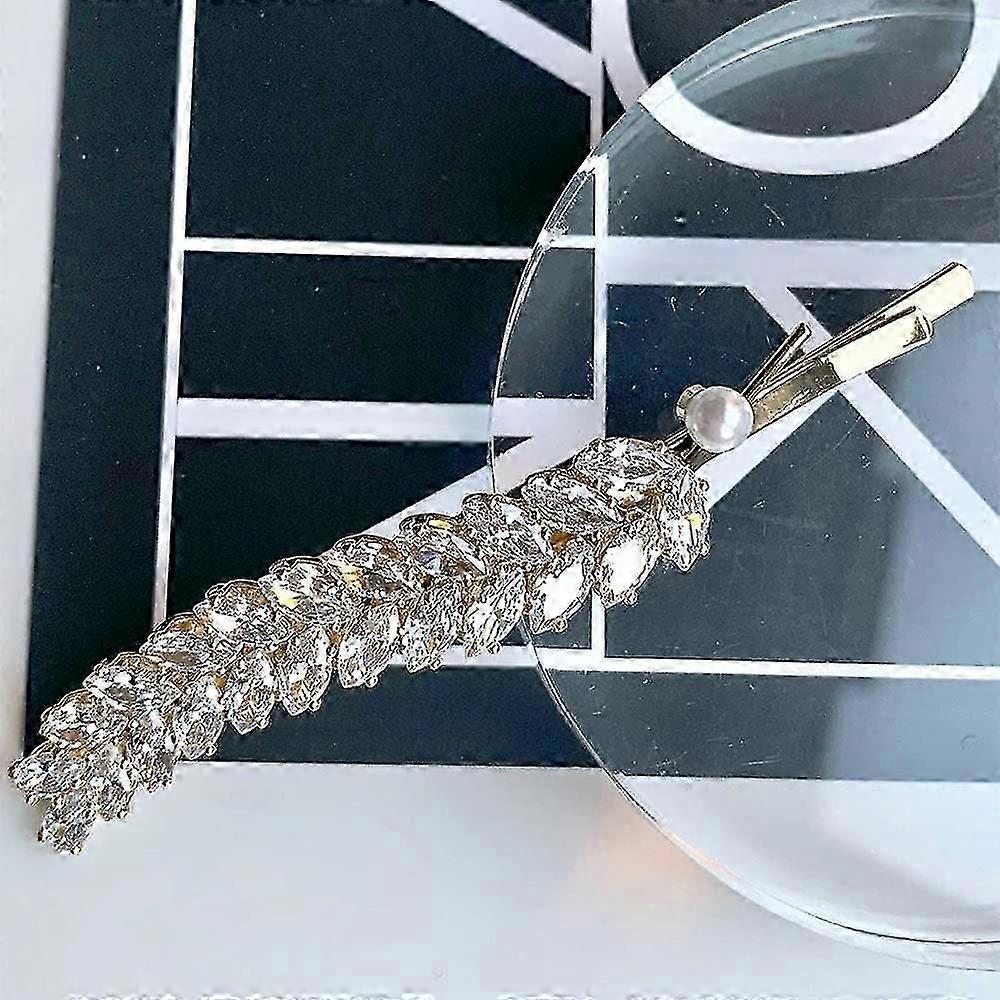 Haar Barrette Vrouwen Goud Haar Slide Snap Clips