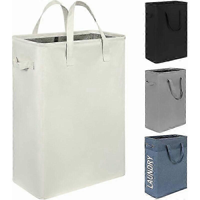 Laundry Hamper Narrow Laundry Basket with Handle Foldable Dirty Clothes Portable