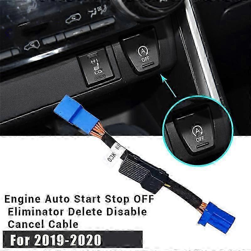 suitable for Toyota RAV4 XA50 2019-2022 Car Auto Stop Canceller Automatic Stop Start Engine Eliminator Device Disable Plug Cable