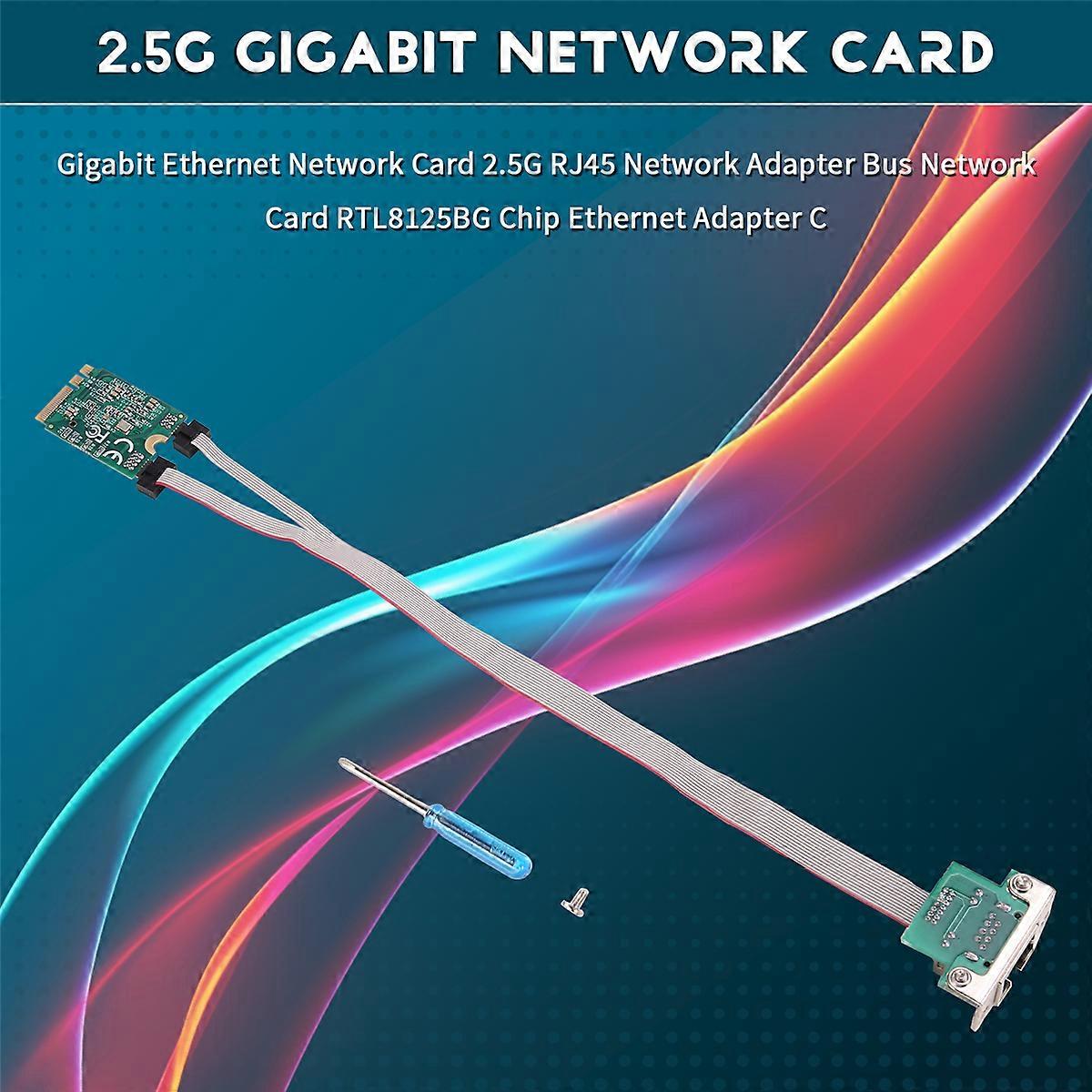 Gigabit-Ethernet-Netzwerkkarte 2.5G RJ45-Netzwerkadapter C