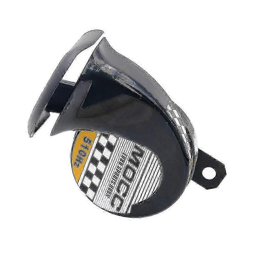 אופנוע צופר צופר סירנה חזק 12v 510hz 115db עמיד למים חילזון רמקול צופר אוויר למכונית משאית אופנוע אביזרים חשמליים