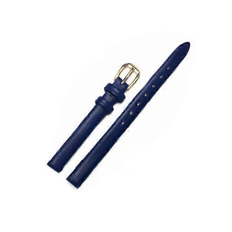 رقيقة جلد طبيعي المرأة ووتش الفرقة حزام سوار دبوس مشبك