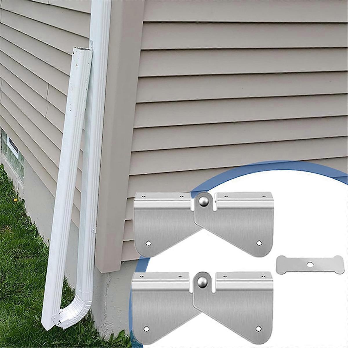 Gutter Downspout Extension Hinge, Flip Up Hinge Design,C