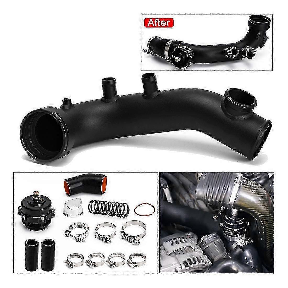 Intake Turbo Charge Pipe Kit W/ 50mm Bov For BMW N54 E88 E90 E92 - Foto 10