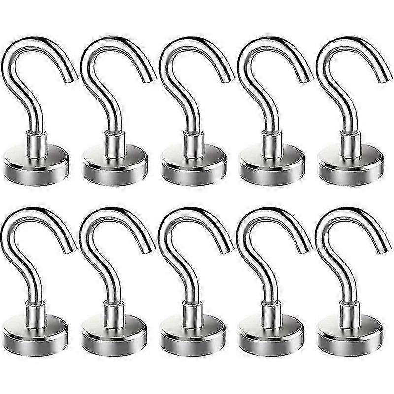 Ισχυρά μαγνητικά άγκιστρα νεοδυμίου - σετ 10 αγκίστρων για ευέλικτες λύσεις αποθήκευσης στο σπίτι hwy