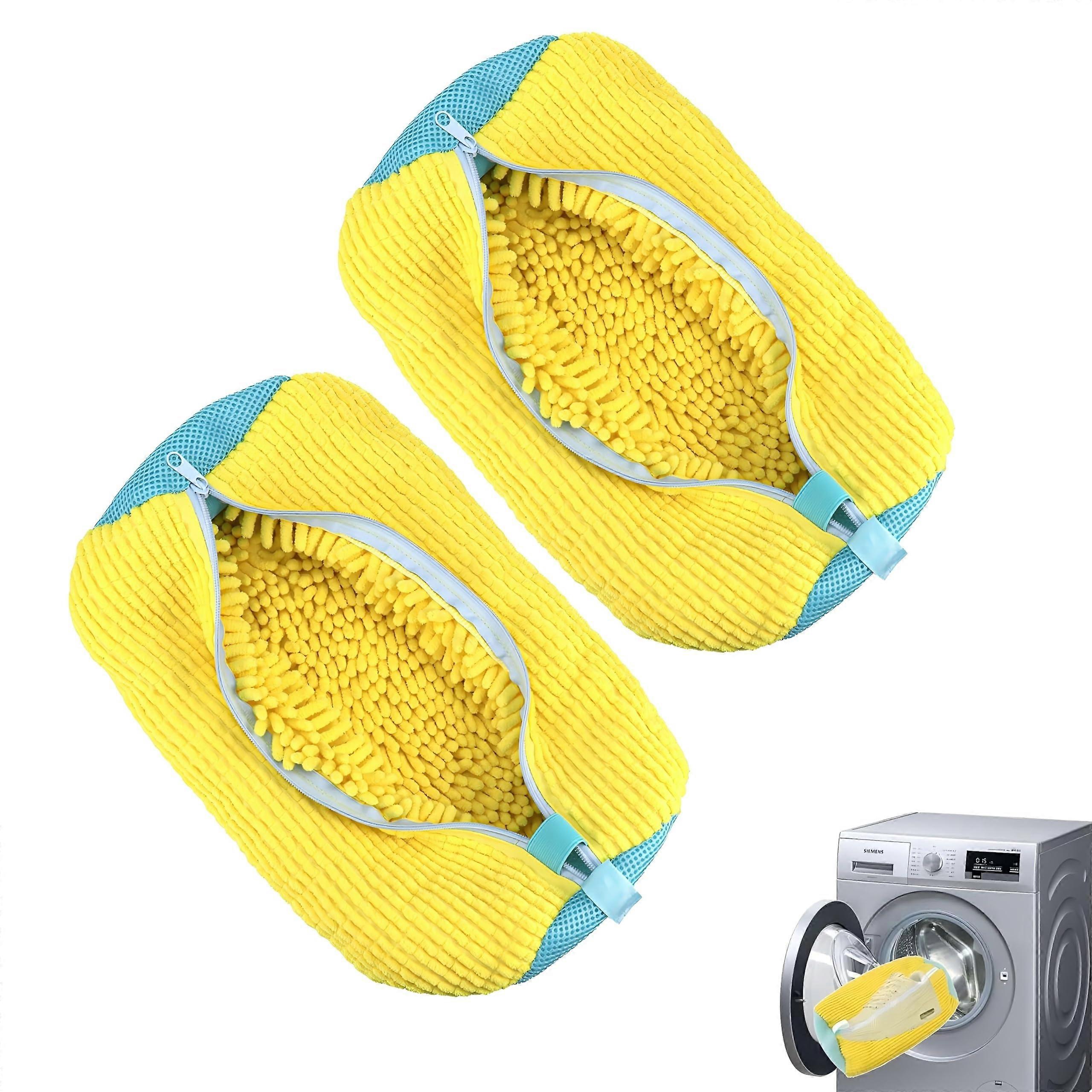 2 PCS Reusable Laundry Shoe Bag for Washing Machine