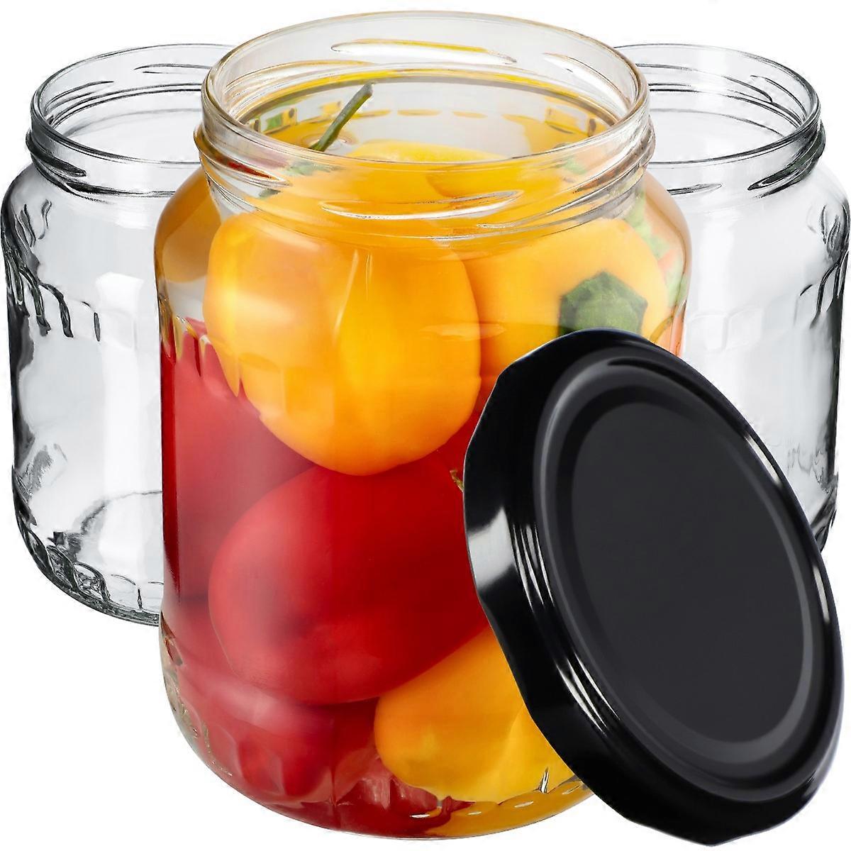 KADAX Jarras Jukka 720ml 8pcs 82mm + tapas negras