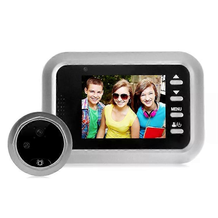 Security Camera-2.4" Screen,2.0MP,No Disturb Peephole Viewer,