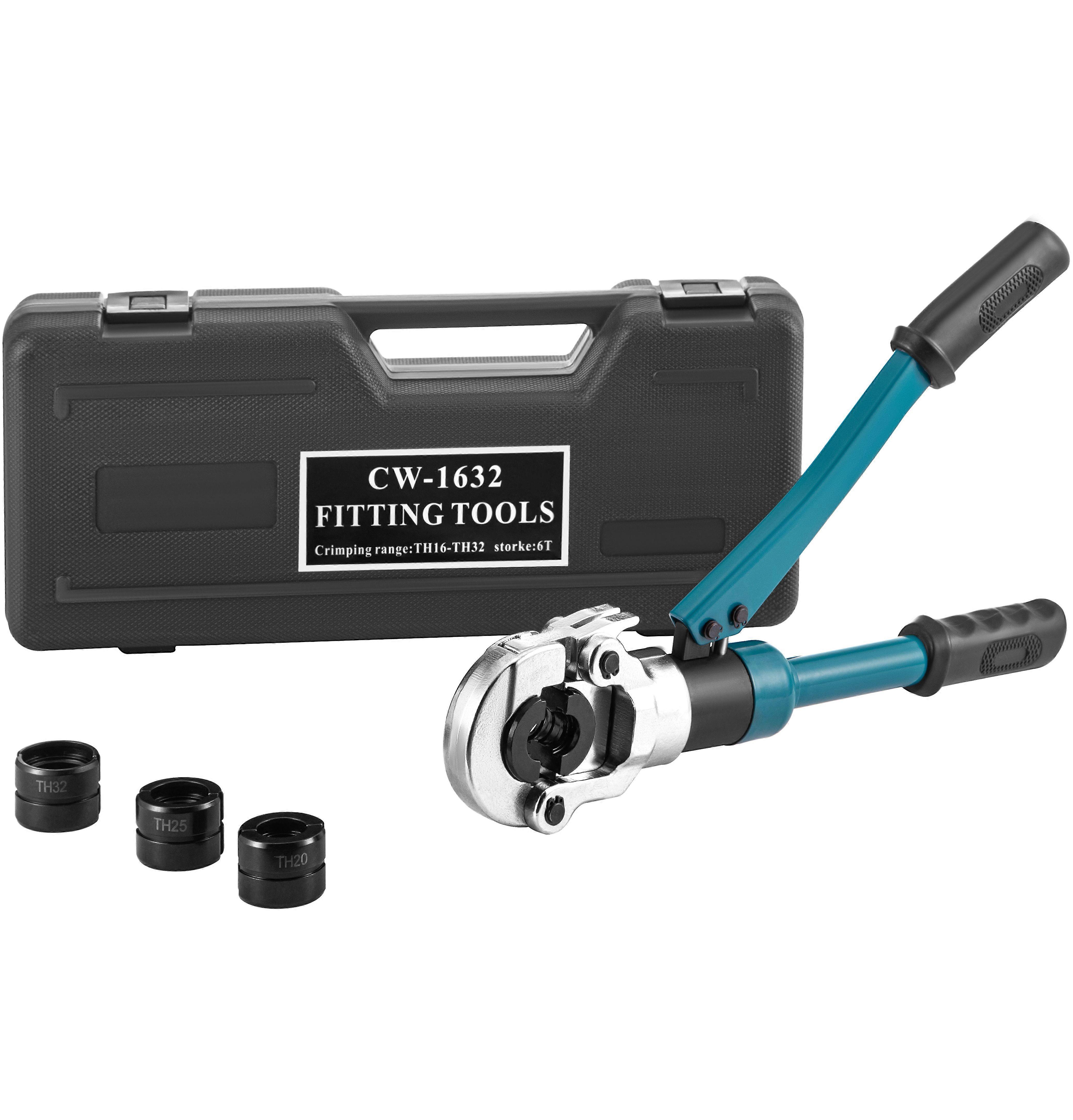 8t Hydraulic Pipe Press Fitting Tools TH 16-32mm Crimper Pressing Crimping