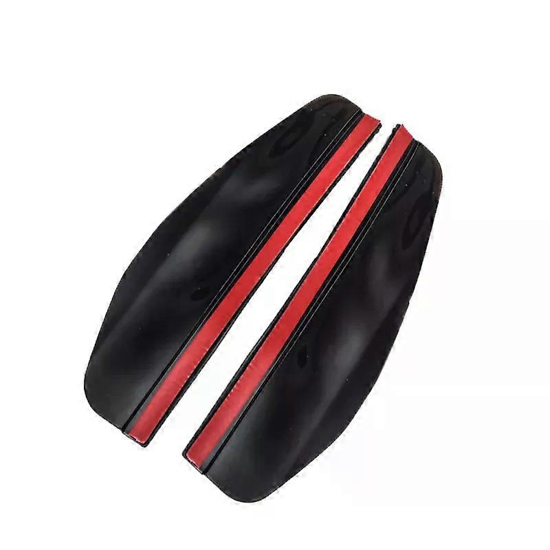 2Pcs Universal Car Rearview Mirror Rain Eyebrow Auto Car Rear View Side Rain Snow Guard Sun Visor Shade Protector PVC