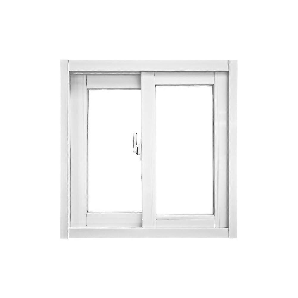 نافذة انزلاقية من الألومنيوم الأبيض للطابق السفلي 30x15in 31x16in 31x18in