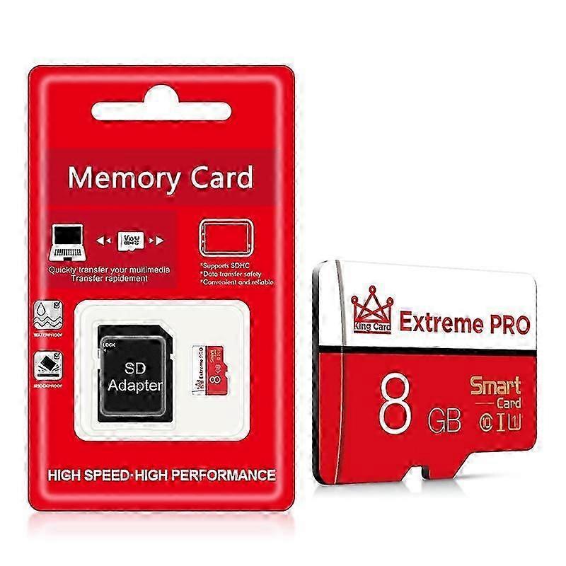 Type A Extreme PRO 8GB High Speed TF Card Class 10 Memory Card for Cellphone Camera Car DVR