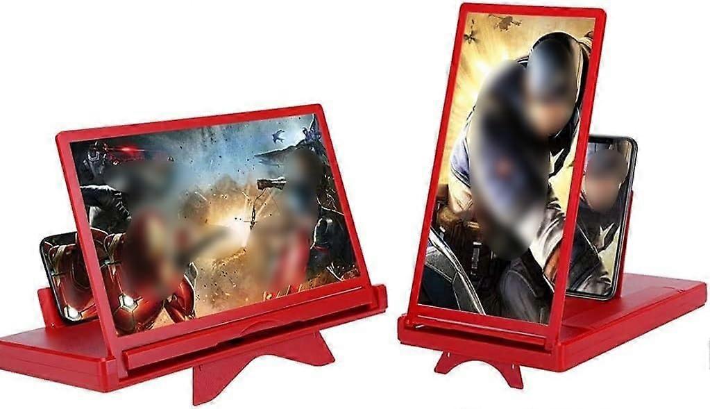 Fhone magnifier screen,Phone Screen Magnifier, 3D Magnifier Projector Screen Enlarger For Videos