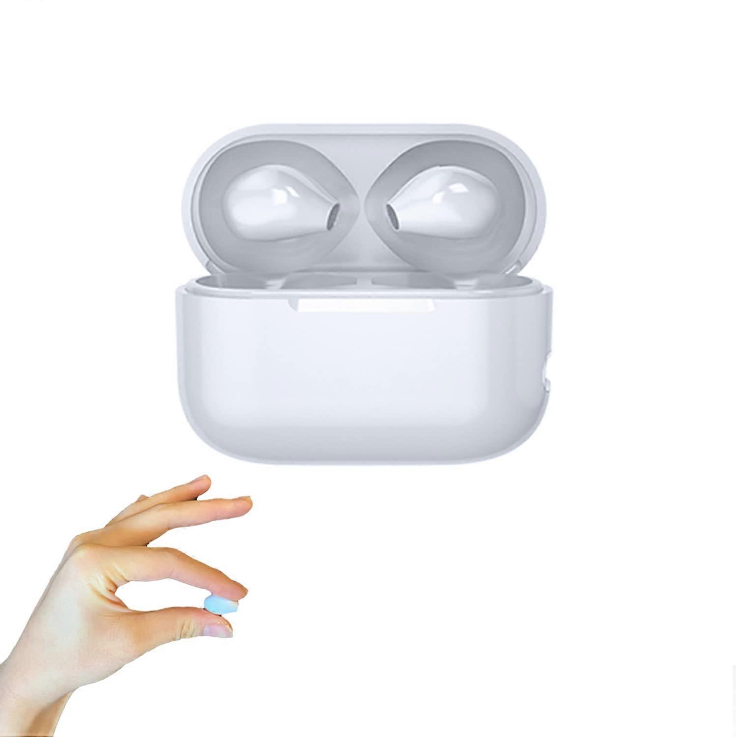 YOKKBRUN Invisible Earbud Mini Discreet Bluetooth Earpiece Hidden Micro Wireless Headphones
