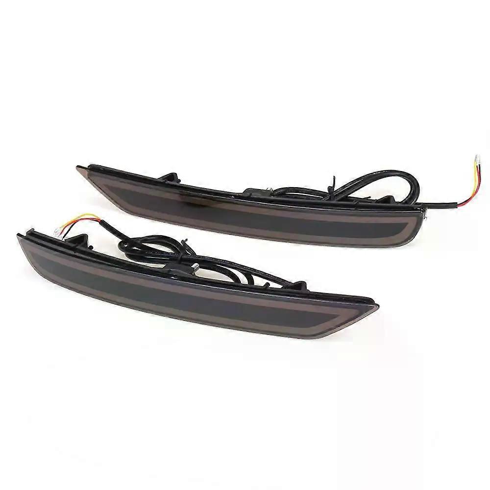 Applies to LED Rear Bumper Reflector Light Brake For Subaru Forester 2008 2009-2019  DRL Turn Signal Light 2 / 3 Functions Tail Lamp