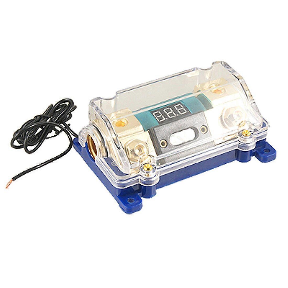 Car Audio Amplifier 100A Digital ANL Fuse Holder for Portable Car Audio Systems, High-Quality Compatibility, Durable Design