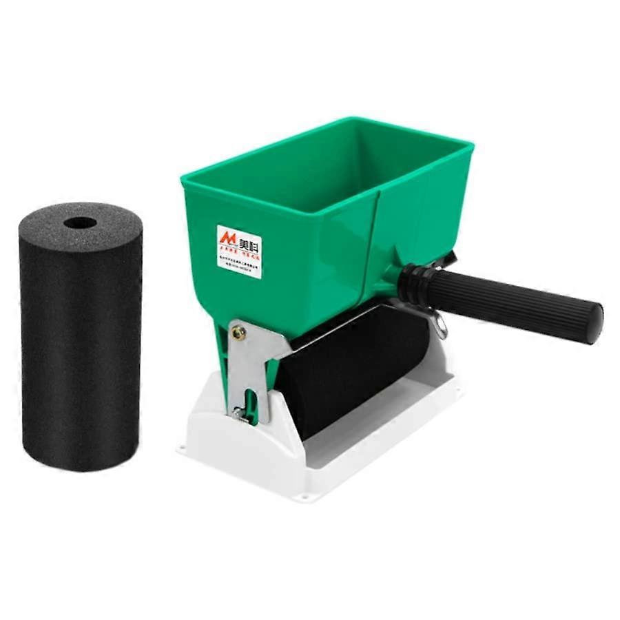 Manual Roller Type Glue Applicator Wallpaper Gluing Machine Woodworking Roller Brushing Gluing Tool 3/6 Inch (6 Inch, Adjustable)
