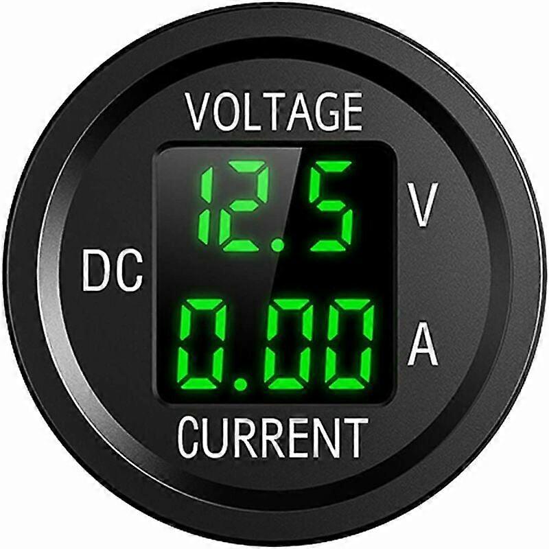 LED Digital Display Voltmeter, Waterproof, Reverse Connection Protection, Easy Installation, Suitable For 6V-48V Equipment