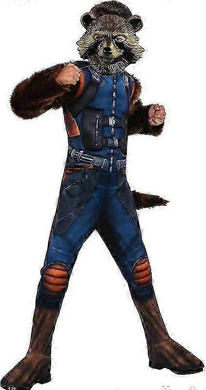 ハロウィン スーパーヒーロー ガーディアンズ・オブ・ギャラクシー 2 ロケット アライグマ マッスルスタイル ロケット アライグマ コスチューム BZSM