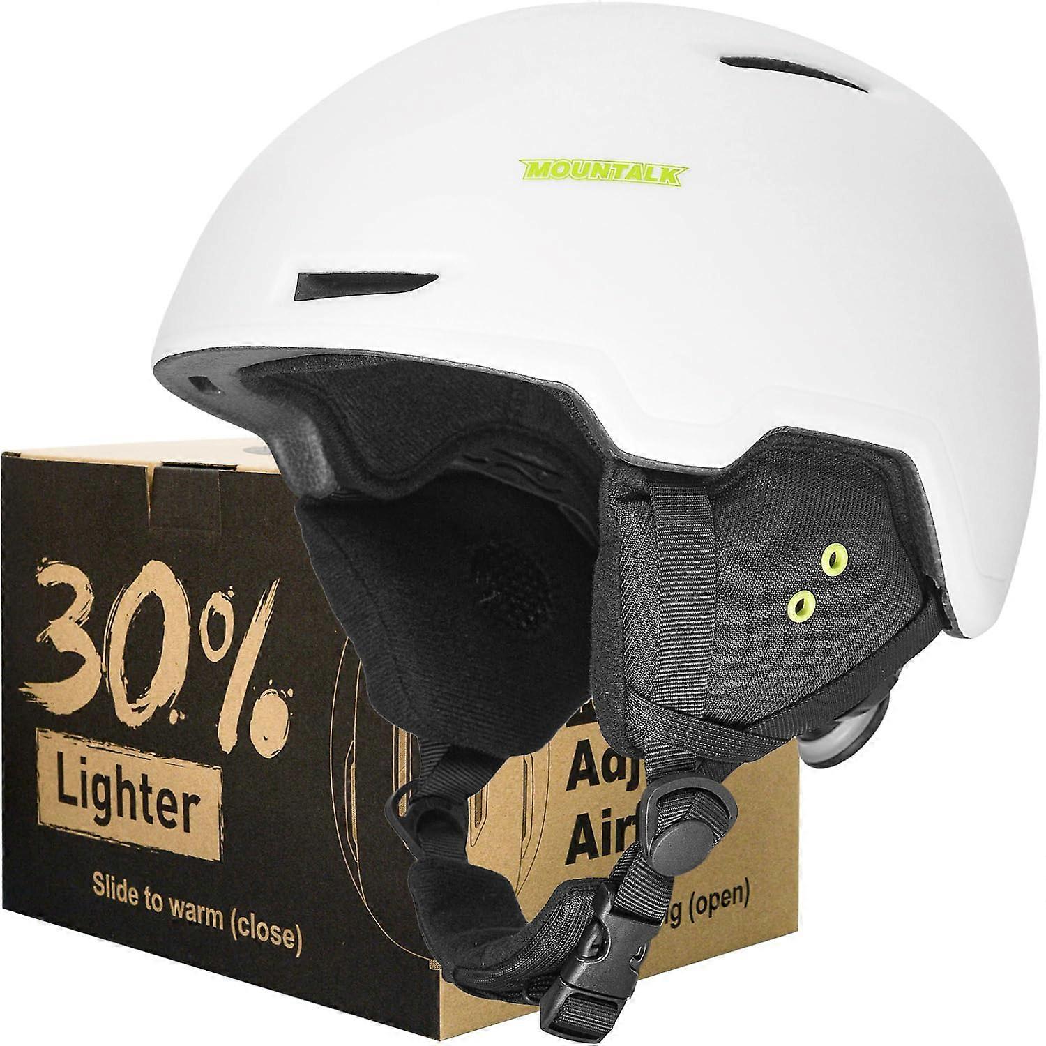 Ultra- Ski/Snowboard Helmet for Men,Women & Kids -,Meets ASTM Standards