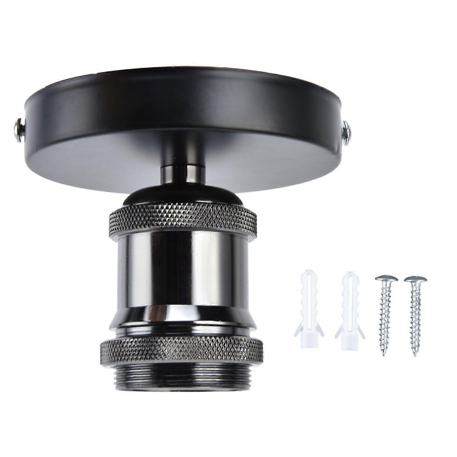 Vintage E26 E27 Lamp Socket Ceiling Holder for Home Lighting Accessories