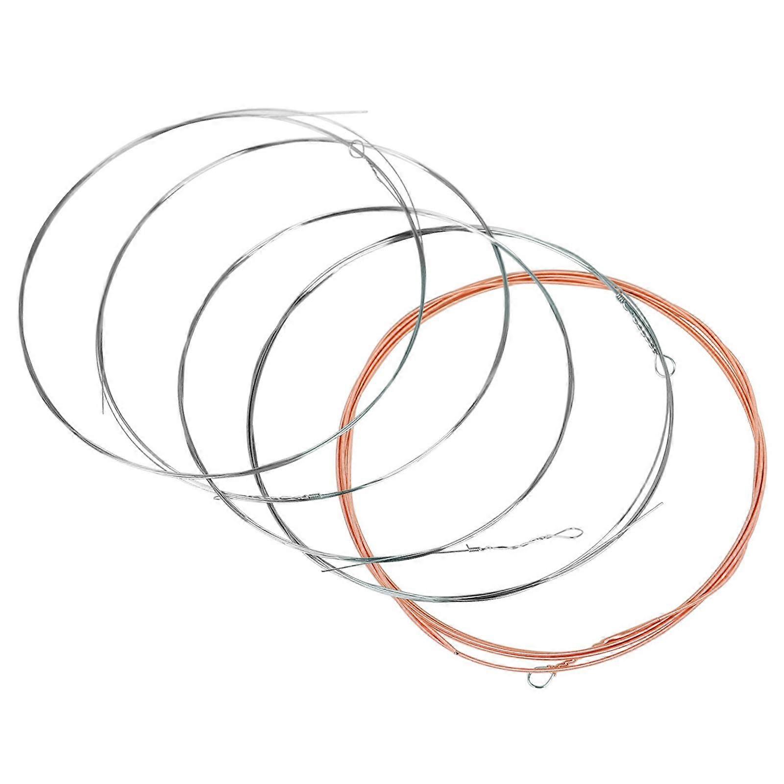 5x Banjo Strings for Beginners Enhance Performance Quality Sound Replacement