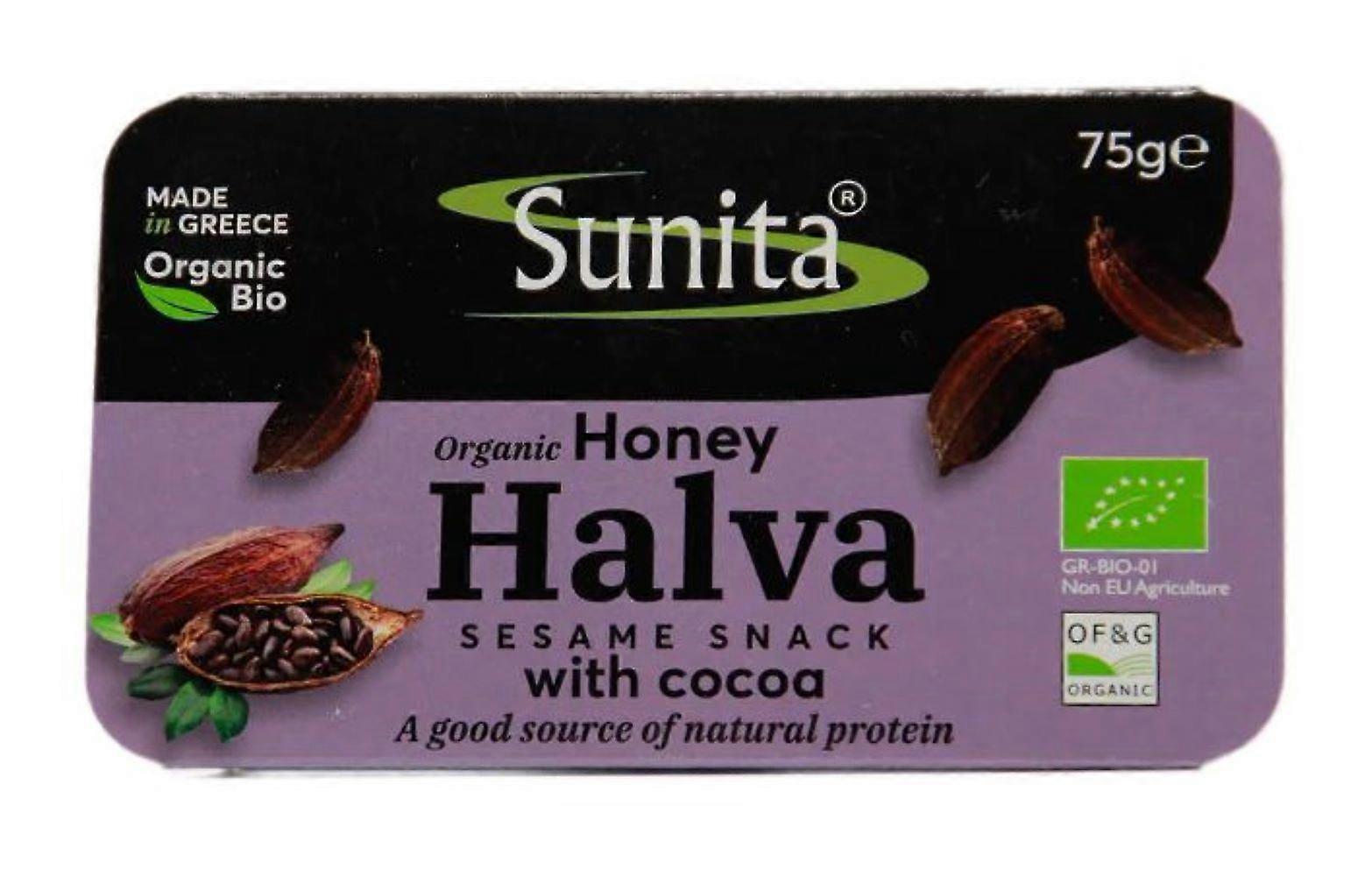 Sunita Zartbitterschokolade Halva 75g