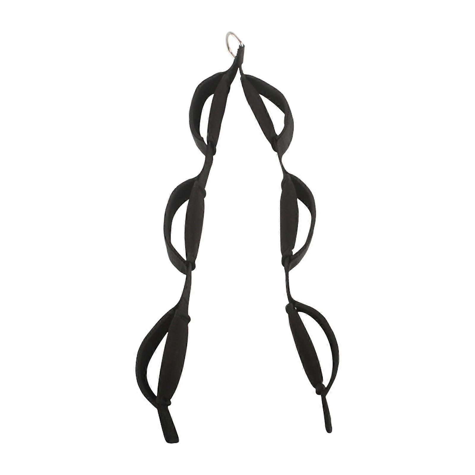 Tricep Rope Strap with Handle Suspension Band Pull Down Rope for Gym Home