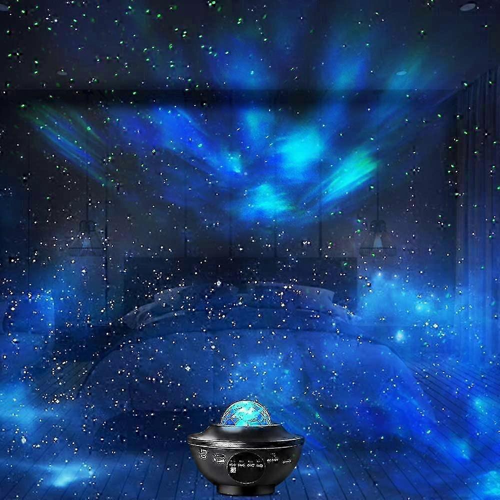Bluetooth Star Projector Light with Cloud Simulation and 12 Music Modes