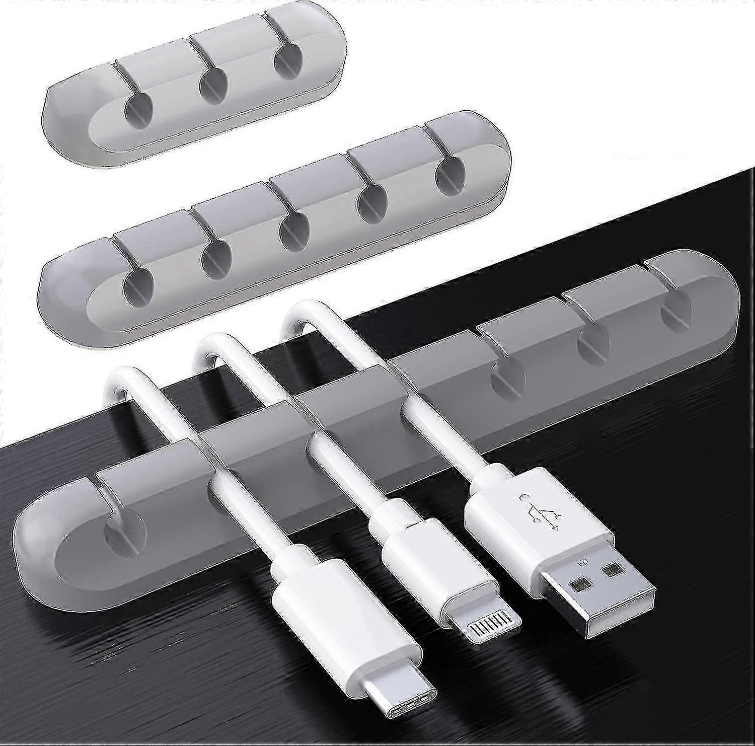 Cable Clips, Set of 3 for Effective Cord Management and Organization