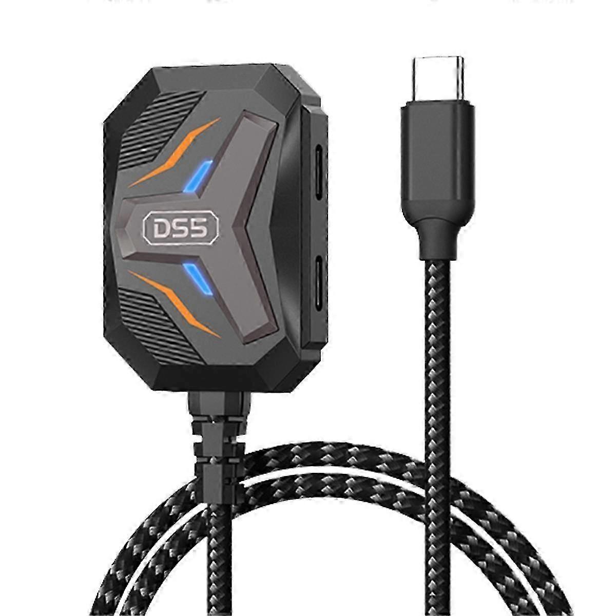 DS5 Hub Adapter Type C Universal Adapter Headphone Converter Tablet Converter Type-C Data Adapter