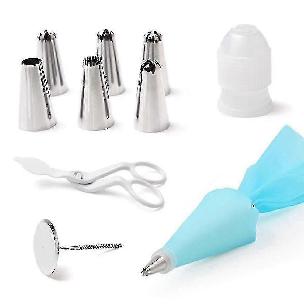 Cake Decorating Supplies 10pcs Cake Decorations Set Includes Icing Nozzle And Bag