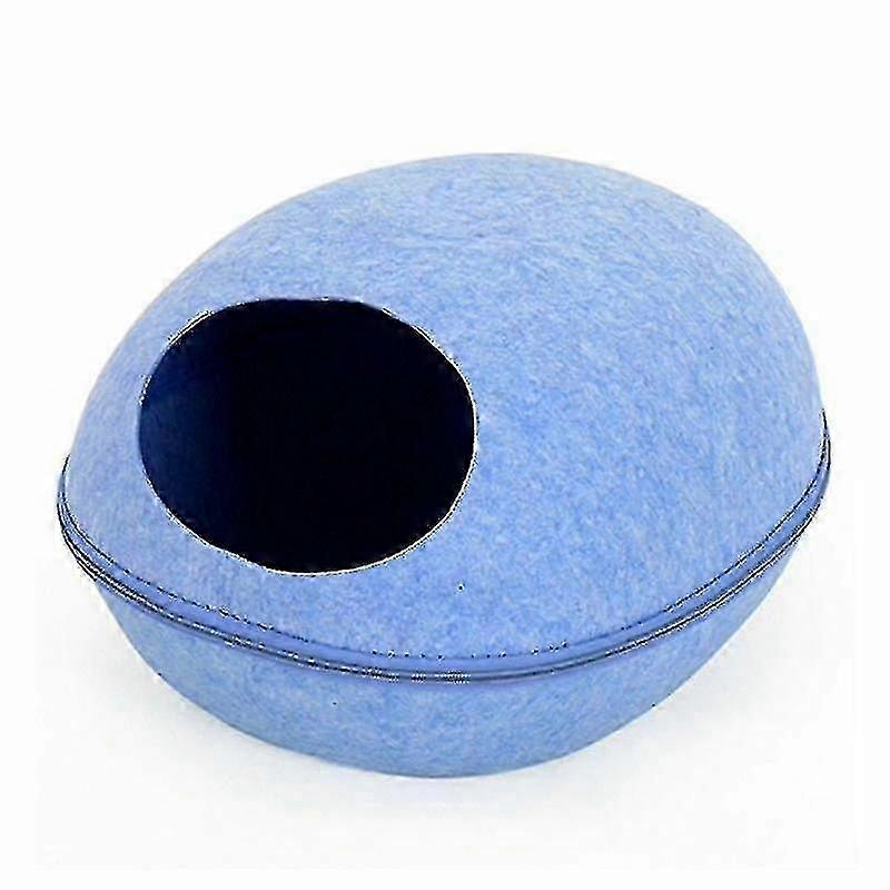 Cat Beds Hoopet Cat Bed With Pillow Blue