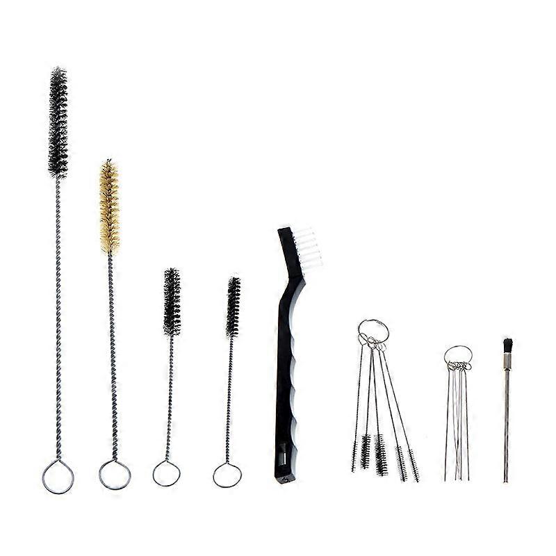 Performance Airbrush Spray Cleaning Brush Set(17pcs, multicolor)