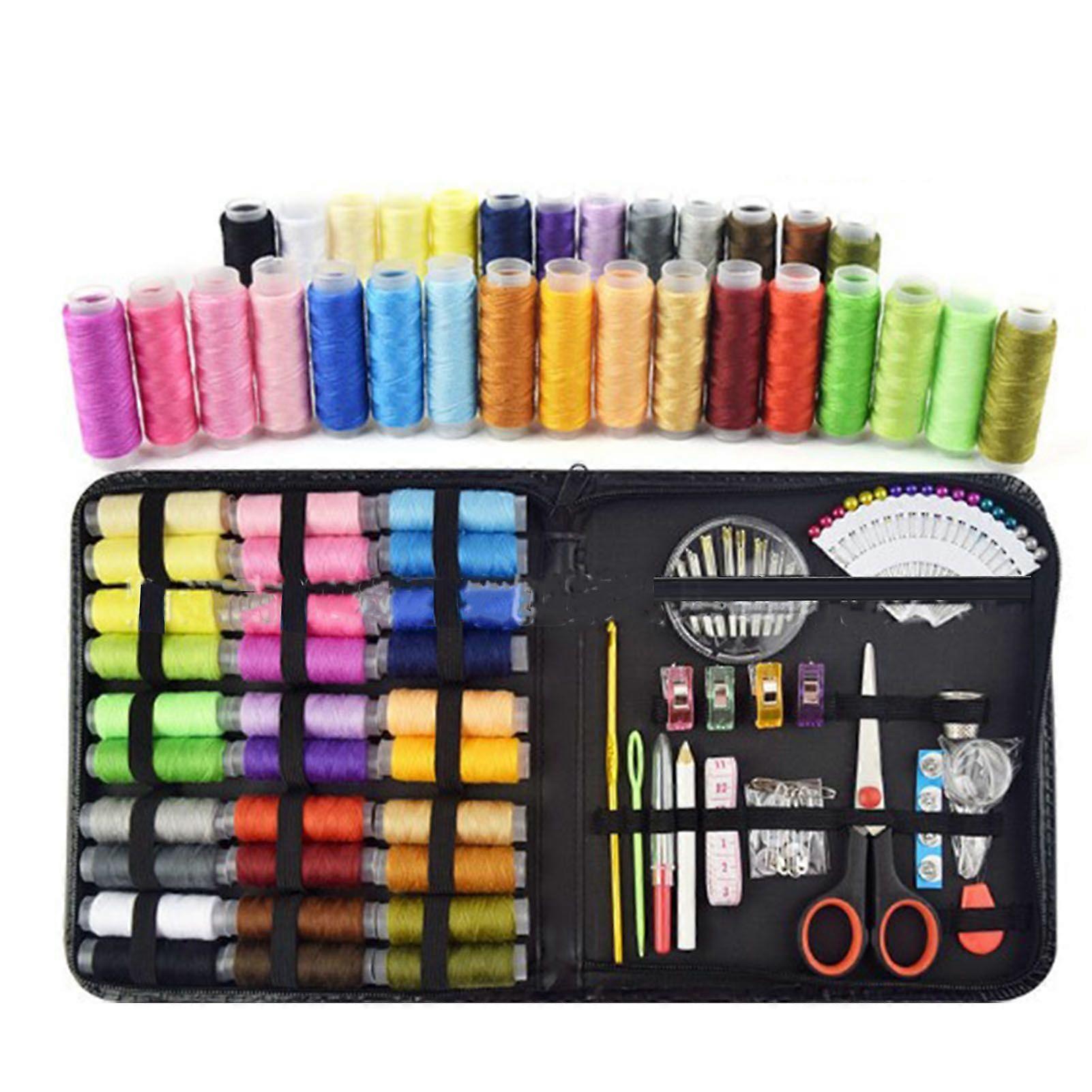 2025 Latest Model  112 PCS Sewing Kit Complete Tools Portable Sewing Supplies