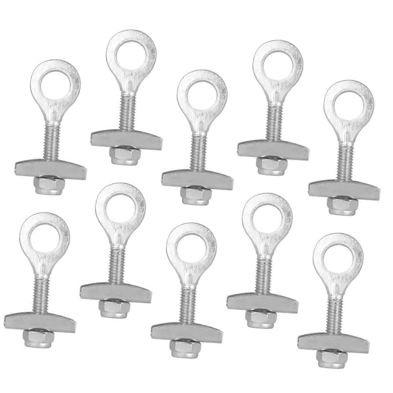 Chain tensioner for bicycles adjustable with locknut portable robust tall