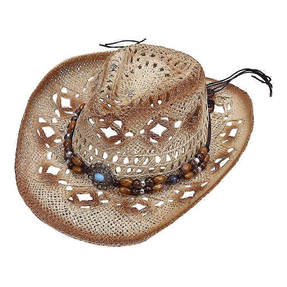 Straw Braided Hat Summer Beach Hat Outdoor Sun Hat