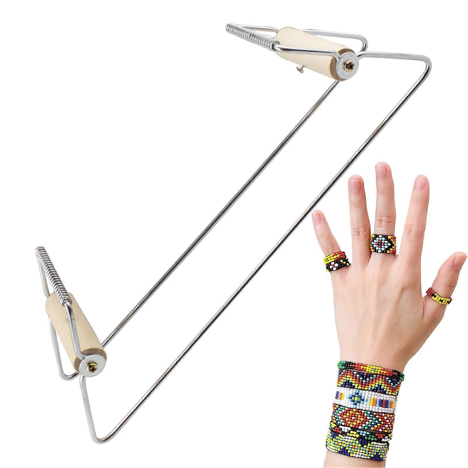 Bead Threader Stainless Steel Tool For Jewelry Making And Bead Weaving, Precise Threading, Silver