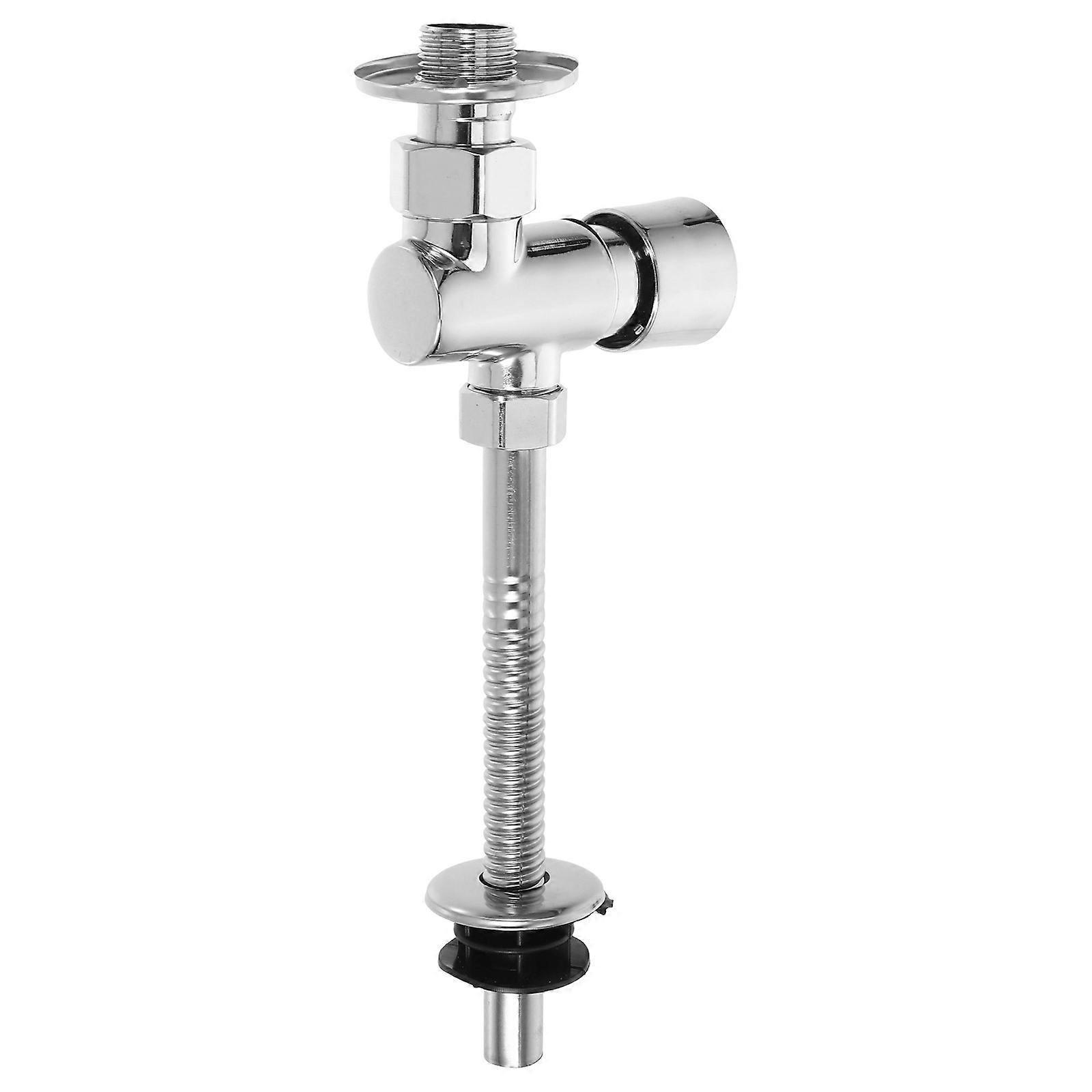 Urinal Flush Valve Manual Urinary Flush Automatic Water Saving For Toilets Hotels Supermarkets 1Set