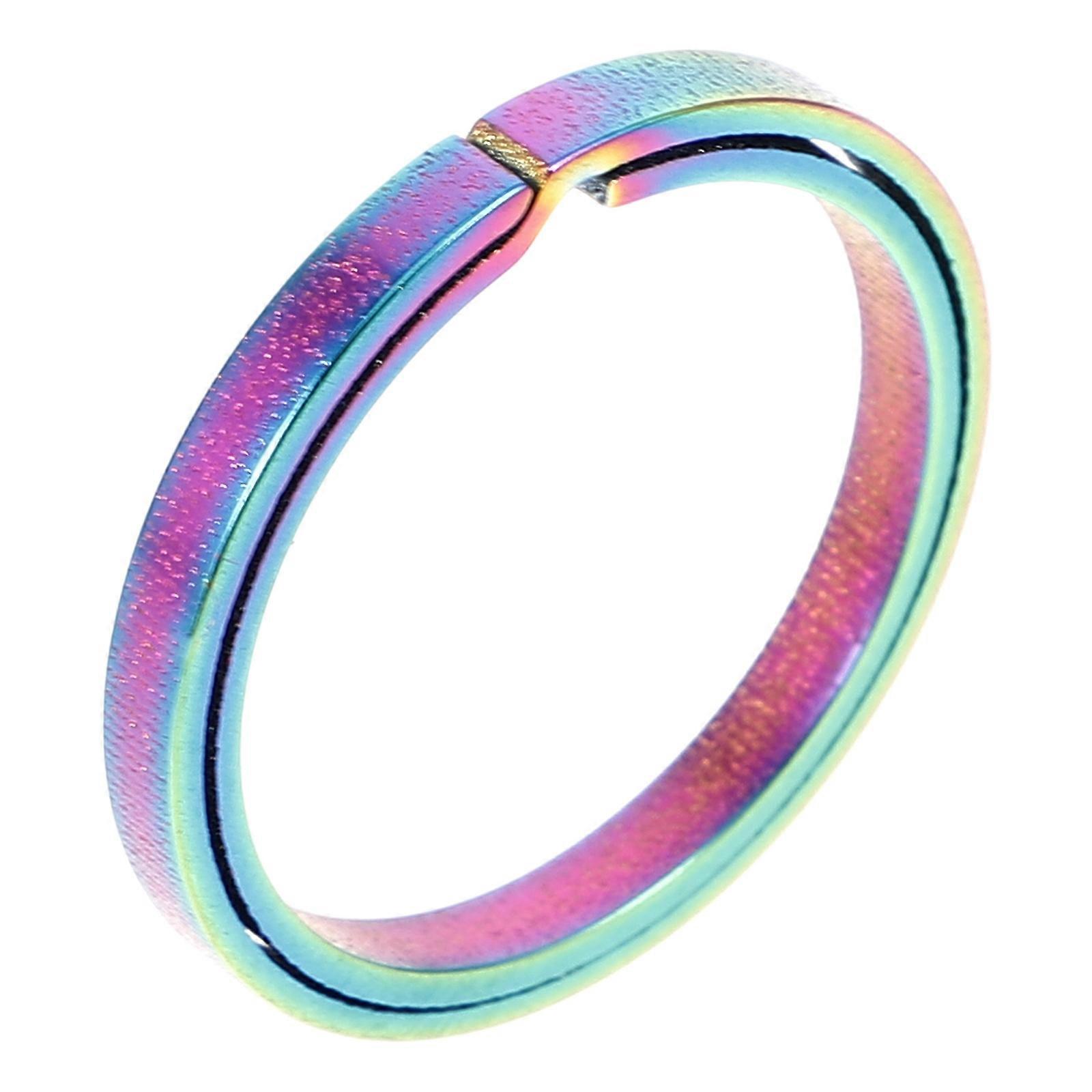 メタルキーホルダーキーホルダーフープクラシックデザイン財布車のキー特別な機会1セット