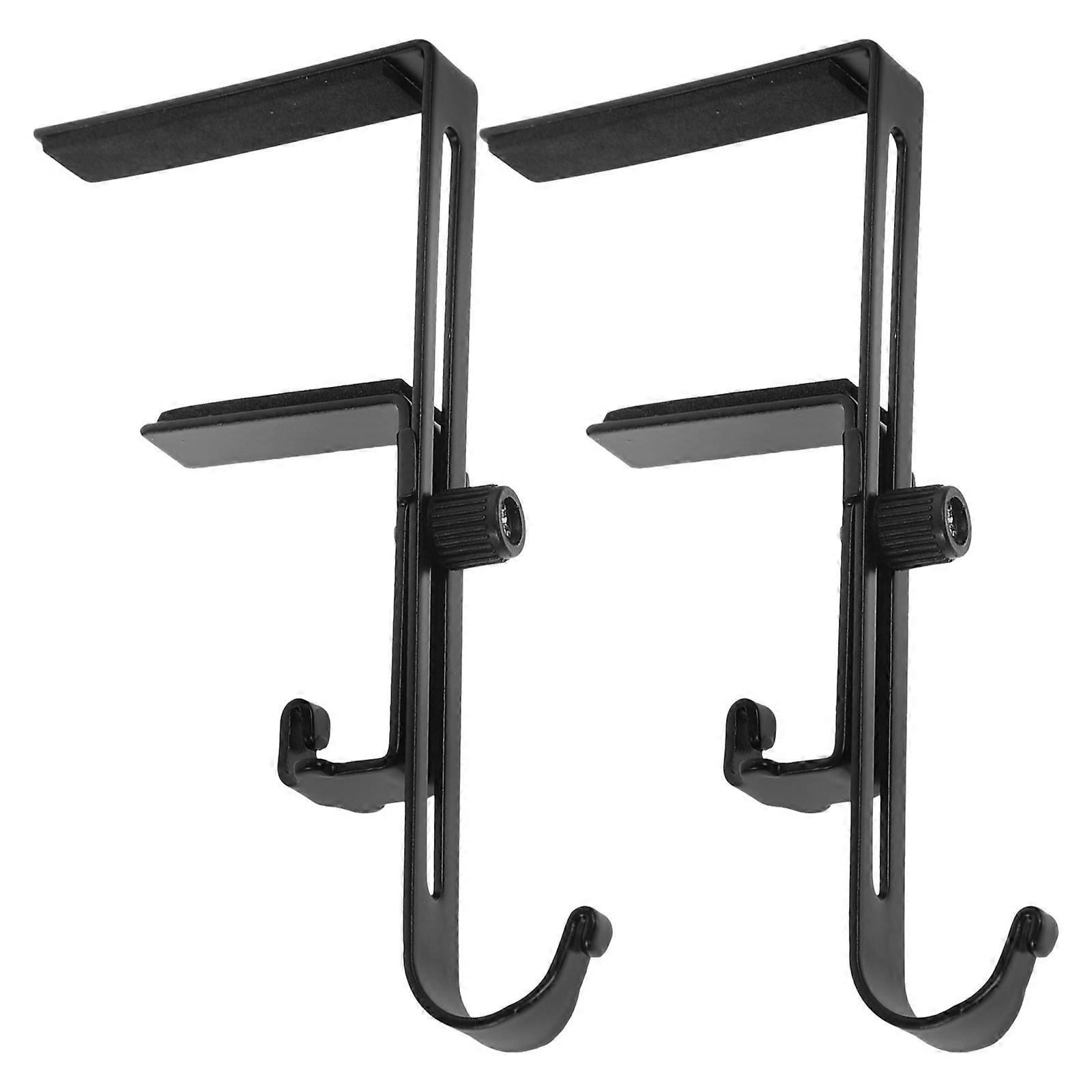 Fireplace Stocking Hook Decorative Hooks Christmas Holidays EVA No-slip Function 13.9X6cm 2Pcs